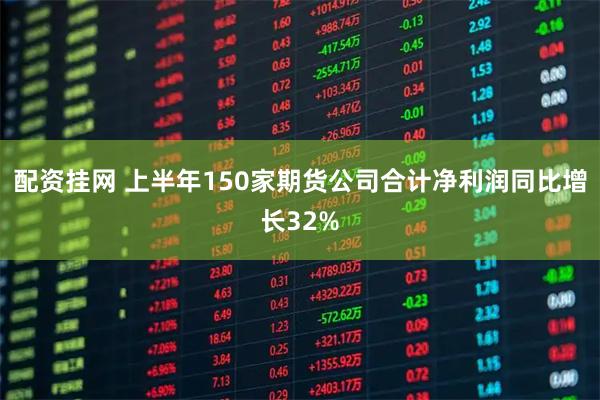 配资挂网 上半年150家期货公司合计净利润同比增长32%